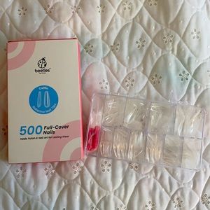 beetles coffin ballerina nail tips